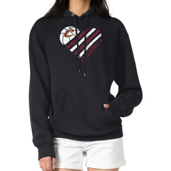 Cleveland Cavaliers G-III 4Her by Carl Banks Women's Heart Pullover Hoodie - Black discount