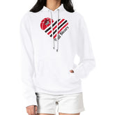 Portland Trail Blazers G-III 4Her by Carl Banks Women's Heart Pullover Hoodie - White outlet