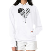 San Antonio Spurs G-III 4Her by Carl Banks Women's Heart Pullover Hoodie - White on sale