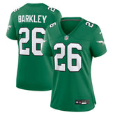 Saquon Barkley Philadelphia Eagles Women's Alternate Game Jersey - Kelly Green | Nike on sale