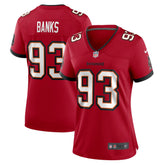 Eric Banks Tampa Bay Buccaneers Women's Game Jersey - Red | Nike online