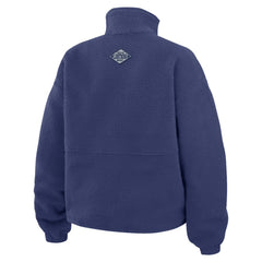 Tampa Bay Lightning WEAR by Erin Andrews Women's Polar Fleece Half-Zip Jacket Blue