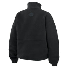 Vegas Golden Knights WEAR by Erin Andrews Women's Polar Fleece Half-Zip Jacket Black