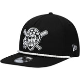 Pittsburgh Pirates Golfer Snapback Hat - Black | New Era
