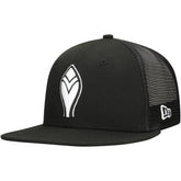 Atlanta Braves 59FIFTY Trucker Fitted Hat - Black | New Era