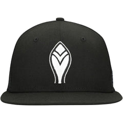 Atlanta Braves 59FIFTY Trucker Fitted Hat - Black | New Era