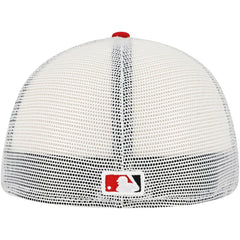 Washington Nationals Team Color 59FIFTY Trucker Fitted Hat - Red | New Era