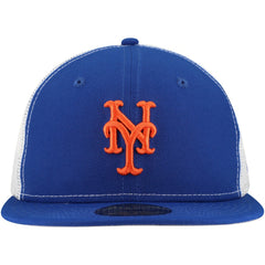 New York Mets Team Color 59FIFTY Trucker Fitted Hat - Royal | New Era