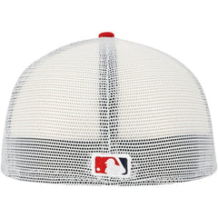 Cincinnati Reds Team Color 59FIFTY Trucker Fitted Hat - Red | New Era