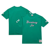 Joe Namath New York Jets Retired Player Nickname T-Shirt - Kelly Green on sale