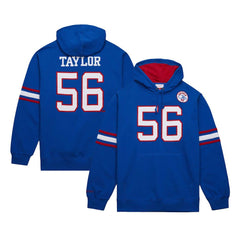 Lawrence Taylor New York Giants Retired Player Name & Number Pullover Hoodie - Royal outlet