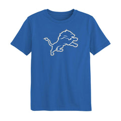 Detroit Lions Preschool Primary Logo T-Shirt - Blue sale