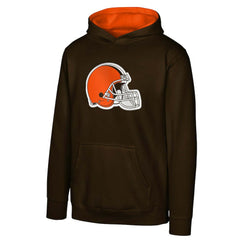 Cleveland Browns Youth Prime Pullover Hoodie - Brown outlet