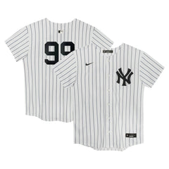 Aaron Judge New York Yankees Preschool Home Game Jersey - White | Nike