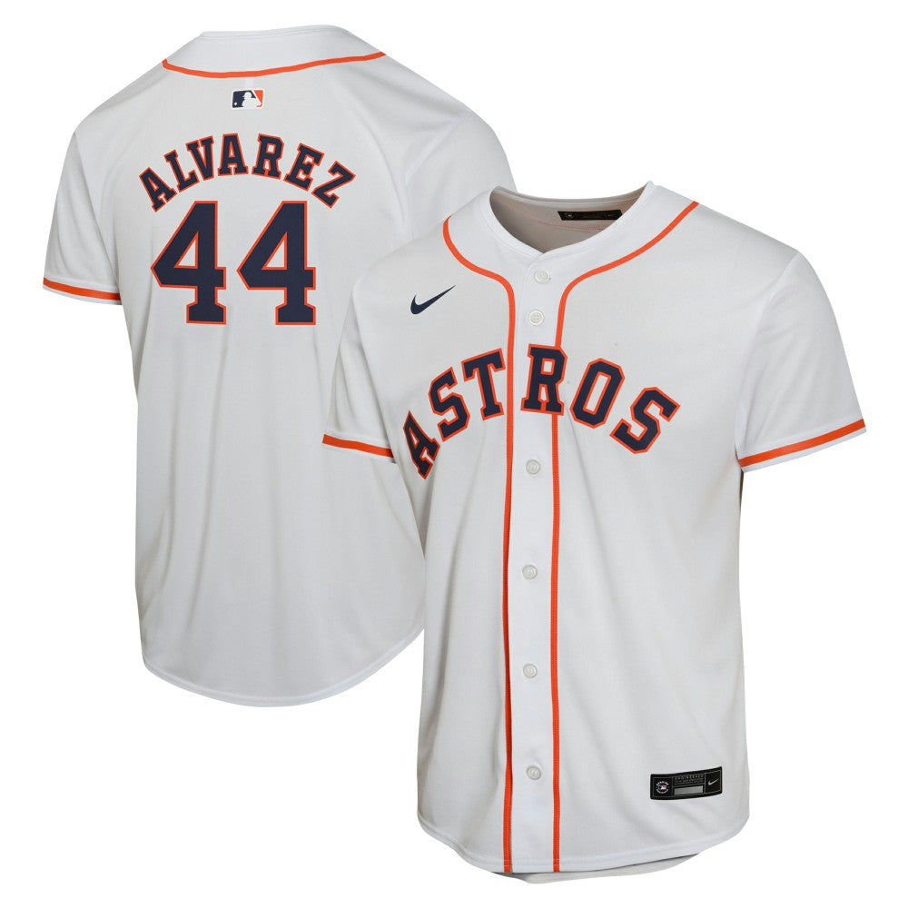 Yordan Alvarez Houston Astros Youth Home Game Player Jersey - White | Nike