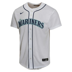Julio Rodríguez Seattle Mariners Youth Home Game Player Jersey - White | Nike