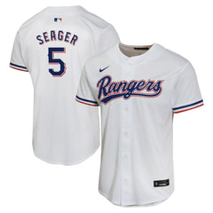 Corey Seager Texas Rangers Youth Home Game Player Jersey - White | Nike