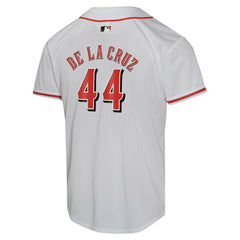 Elly De La Cruz Cincinnati Reds Youth Home Game Player Jersey - White | Nike