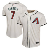 Corbin Carroll Arizona Diamondbacks Youth Home Game Player Jersey - White | Nike