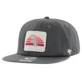 Chicago White Sox Cypress Captain Snapback Hat - Charcoal | 47 brand