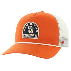 San Diego Padres Cypress Trucker Hitch Adjustable Hat - Orange | 47 brand