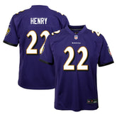 Derrick Henry Baltimore Ravens Youth Game Jersey - Purple | Nike on sale