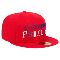 Philadelphia Phillies Ransom 59FIFTY Fitted Hat - Red | New Era