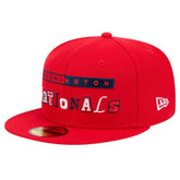 Washington Nationals Ransom 59FIFTY Fitted Hat - Red | New Era