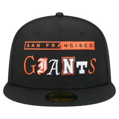 San Francisco Giants Ransom 59FIFTY Fitted Hat - Black | New Era