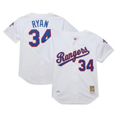 Nolan Ryan Texas Rangers 1993 Cooperstown Collection Authentic Jersey - White | Mitchell & Ness