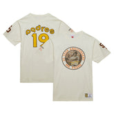 Tony Gwynn San Diego Padres Legends Photo Real T-Shirt - Cream | Mitchell & Ness
