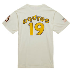 Tony Gwynn San Diego Padres Legends Photo Real T-Shirt - Cream | Mitchell & Ness