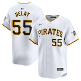Jason Delay Pittsburgh Pirates Home Limited Player Jersey - White | Nike