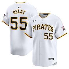 Jason Delay Pittsburgh Pirates Home Limited Player Jersey - White | Nike