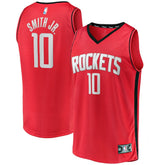 Jabari Smith Jr. Houston Rockets Fast Break Replica Player Jersey - Icon Edition - Red | Fanatics on sale