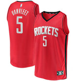 Fred VanVleet Houston Rockets Youth Fast Break Replica Player Jersey - Icon Edition - Red | Fanatics for sale