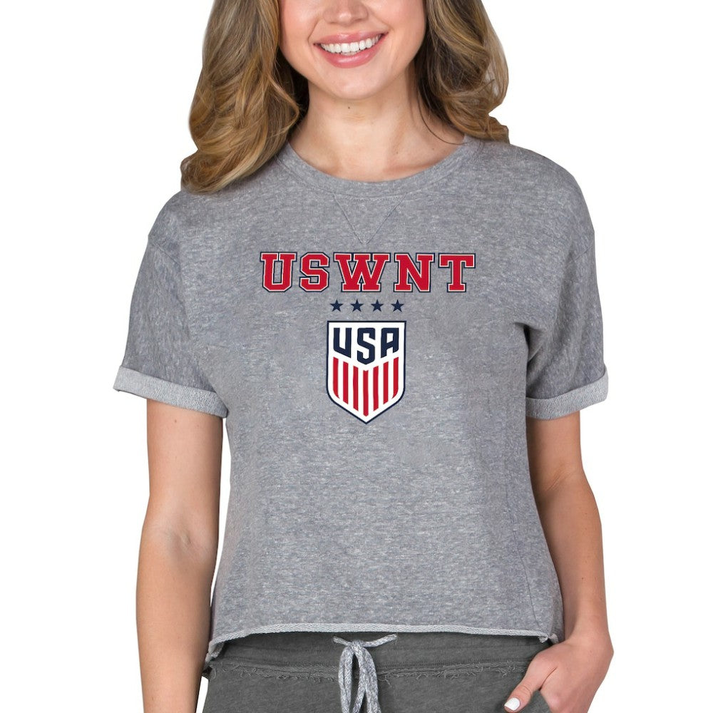 USWNT Concepts Sport Women's Mainstream Terry Top - Gray outlet