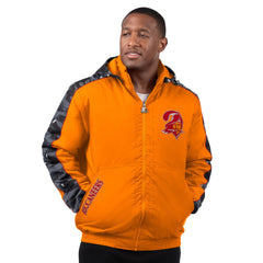 Tampa Bay Buccaneers Starter Thursday Night Gridiron Full-Zip Hoodie Jacket - Orange cheap