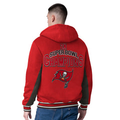 Tampa Bay Buccaneers G-III Extreme No Huddle Commemorative Full-Zip Hoodie Jacket - Red for sale