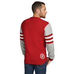 Tampa Bay Buccaneers Tommy Hilfiger Acrylic Crewneck Pullover Sweater - Red/Heather Gray sale