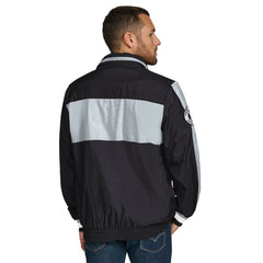 Las Vegas Raiders Tommy Hilfiger Gael Lightweight Half-Zip Hoodie Jacket - Black sale
