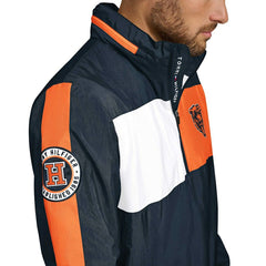 Chicago Bears Tommy Hilfiger Gael Lightweight Half-Zip Pullover Hoodie Jacket - Navy cheap