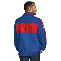 New York Giants Tommy Hilfiger Gael Lightweight Half-Zip Hoodie Jacket - Royal cheap