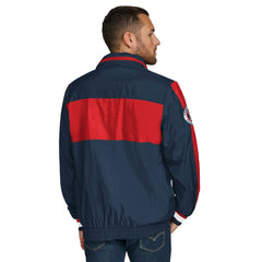 New England Patriots Tommy Hilfiger Gael Lightweight Half-Zip Hoodie Jacket - Navy outlet