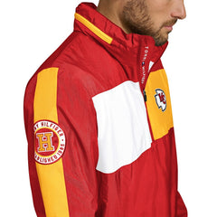Kansas City Chiefs Tommy Hilfiger Gael Lightweight Half-Zip Hoodie Jacket - Red for sale