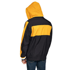 Pittsburgh Steelers Tommy Hilfiger Gael Lightweight Half-Zip Hoodie Jacket - Black for sale