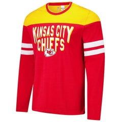 Kansas City Chiefs G-III Sports by Carl Banks Adaptive Hail Mary Long Sleeve T-Shirt - Red/Gold online