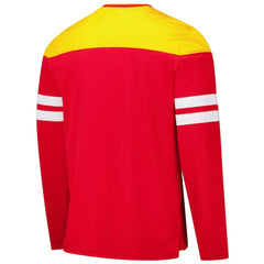 Kansas City Chiefs G-III Sports by Carl Banks Adaptive Hail Mary Long Sleeve T-Shirt - Red/Gold online