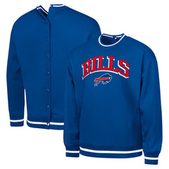 Buffalo Bills G-III Sports by Carl Banks Adaptive Blocker Fleece Pullover Sweatshirt - Royal for sale