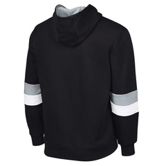 Las Vegas Raiders G-III Sports by Carl Banks Adaptive Faceoff Pullover Hoodie - Black/Silver for sale